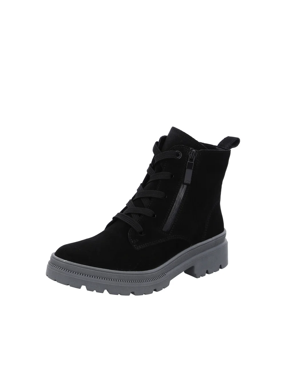 Schnürstiefelette Dover schwarz