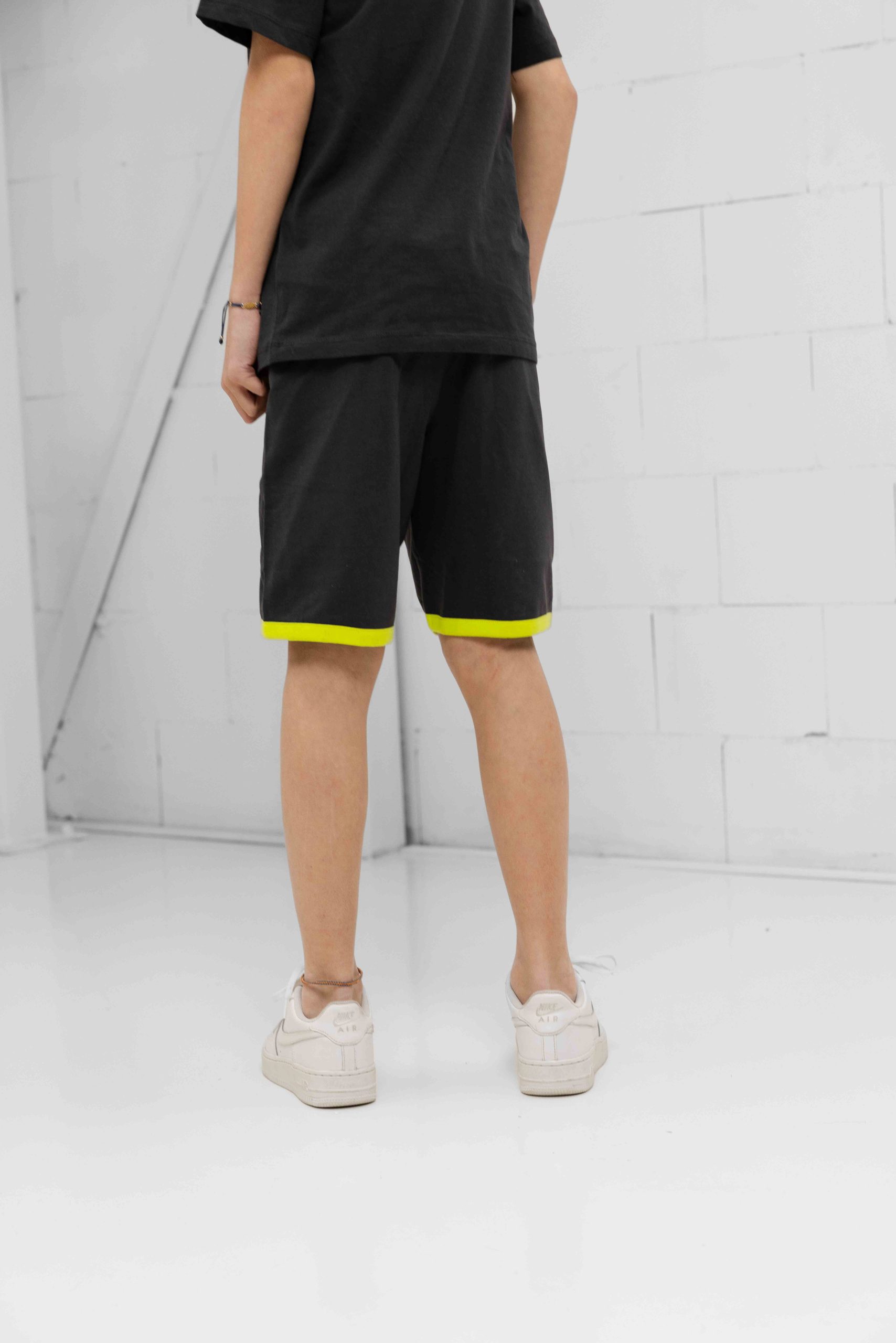 Vingino X Messi Soem Korte Broek Kids Donkergrijs