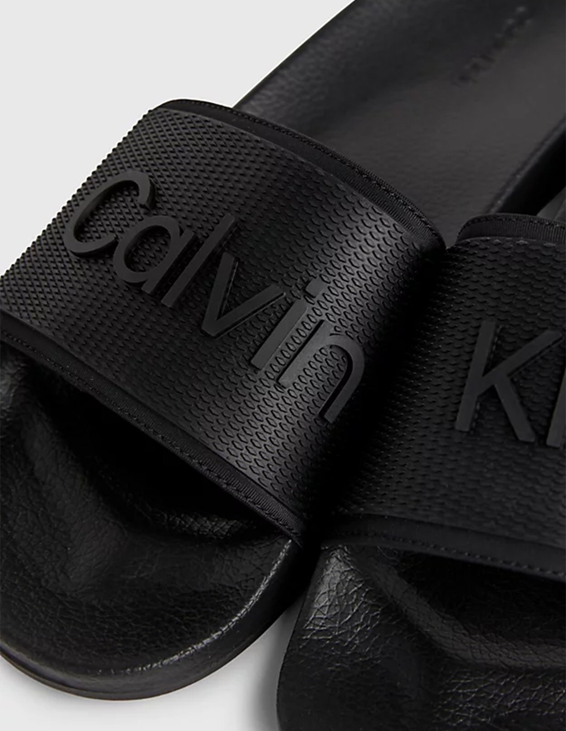 calvin klein Claquettes Homme adj pool slide tpu black