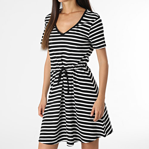 Robe Femme May Noir Blanc