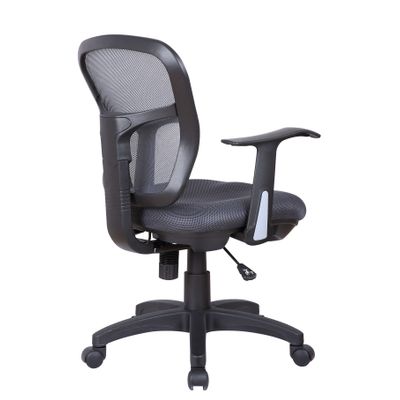 Fauteuil de bureau PHOENIX - accoudoirs fixes - Gris