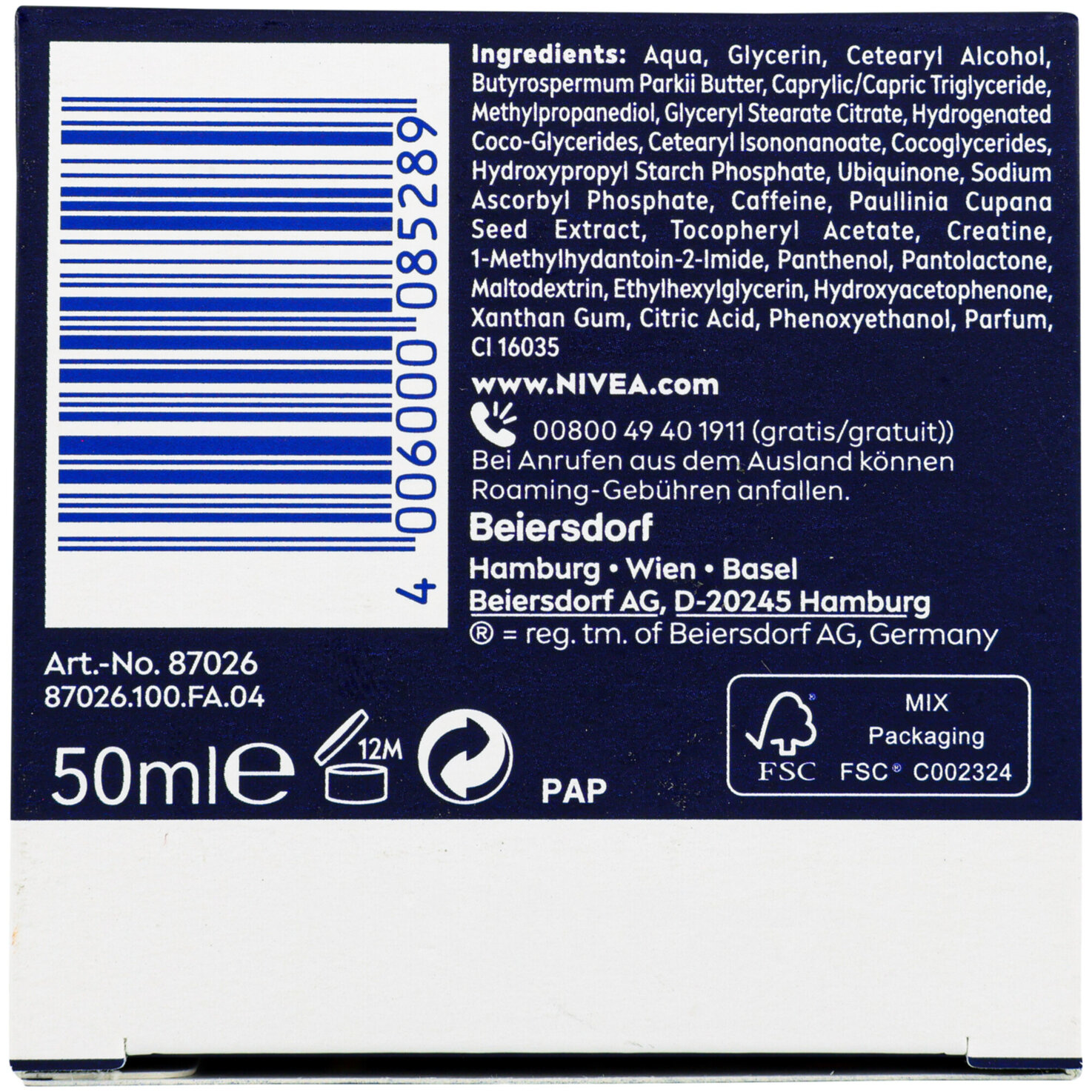 Nivea Q10 Energy Anti-Falten Nachtcreme