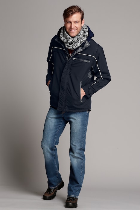 Boston Park Funktions-Jacke, wasserabweisend, Kapuze, bis 74