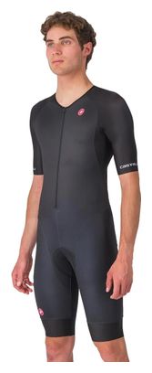 Combinaison Trifonction Castelli Core Tri Top Free Speed 3 Homme MC Noir