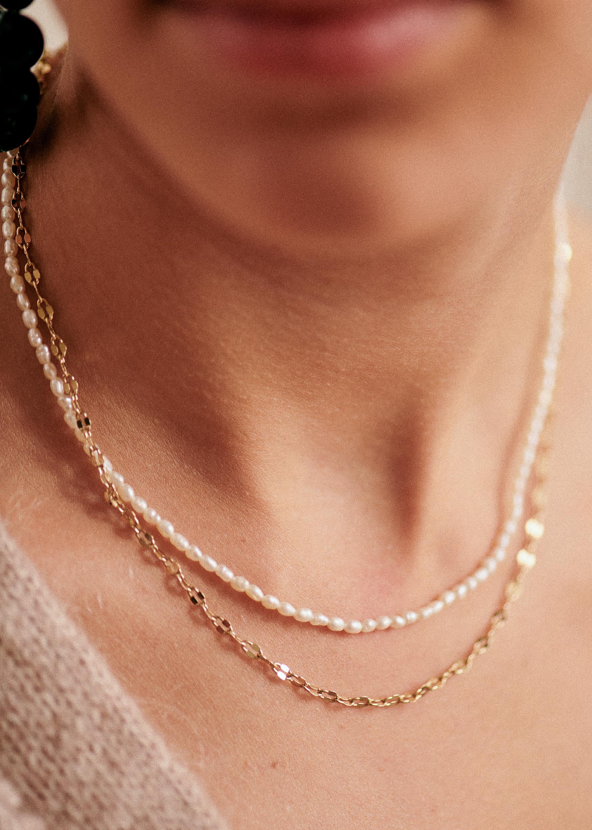 Collier Irma perles - Écru - E-SHOP/BIJOUX Colliers 5905822