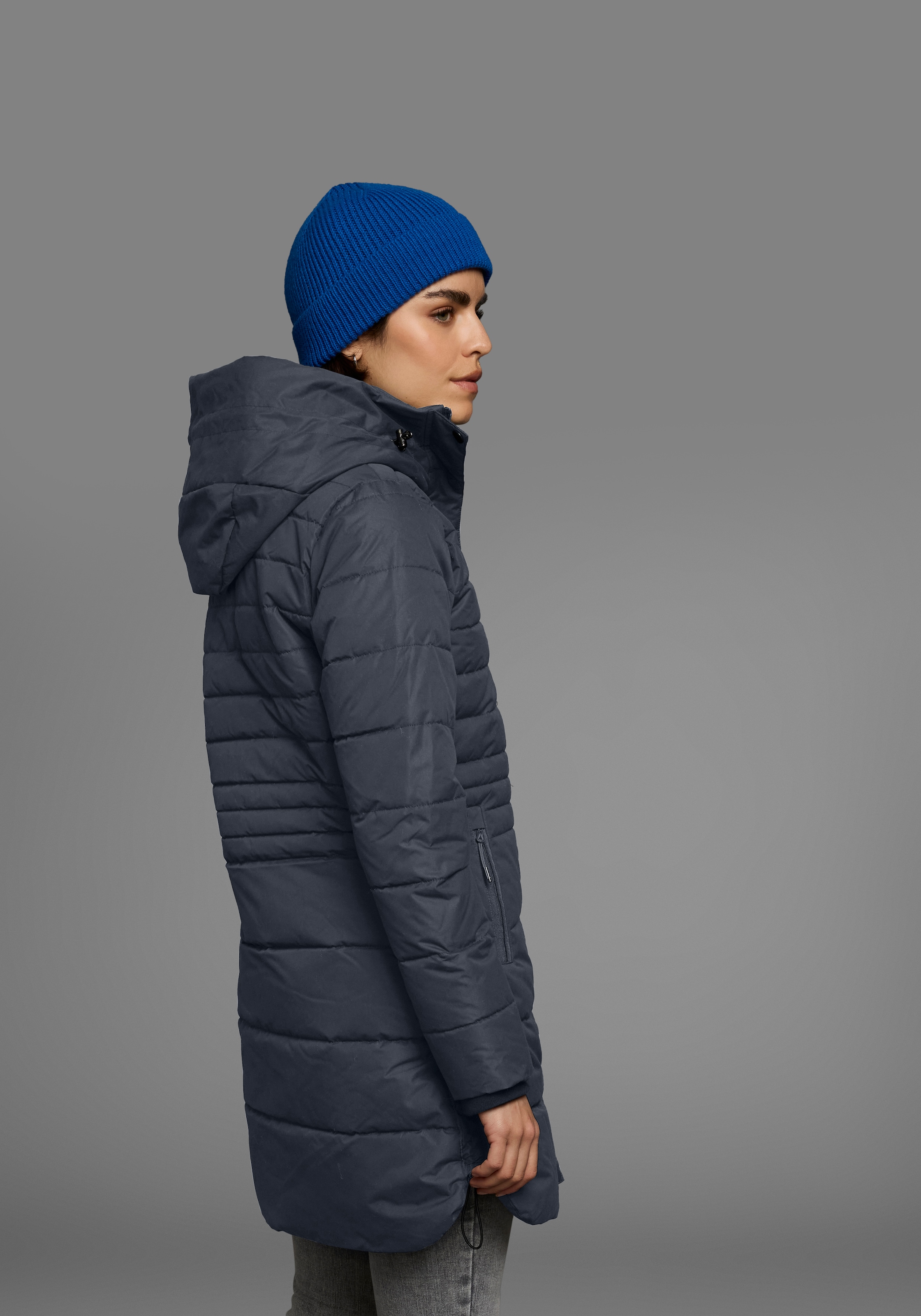 Polarino Wintermantel , Warm wattiert. Obermaterial wasserabweisend und winddicht.