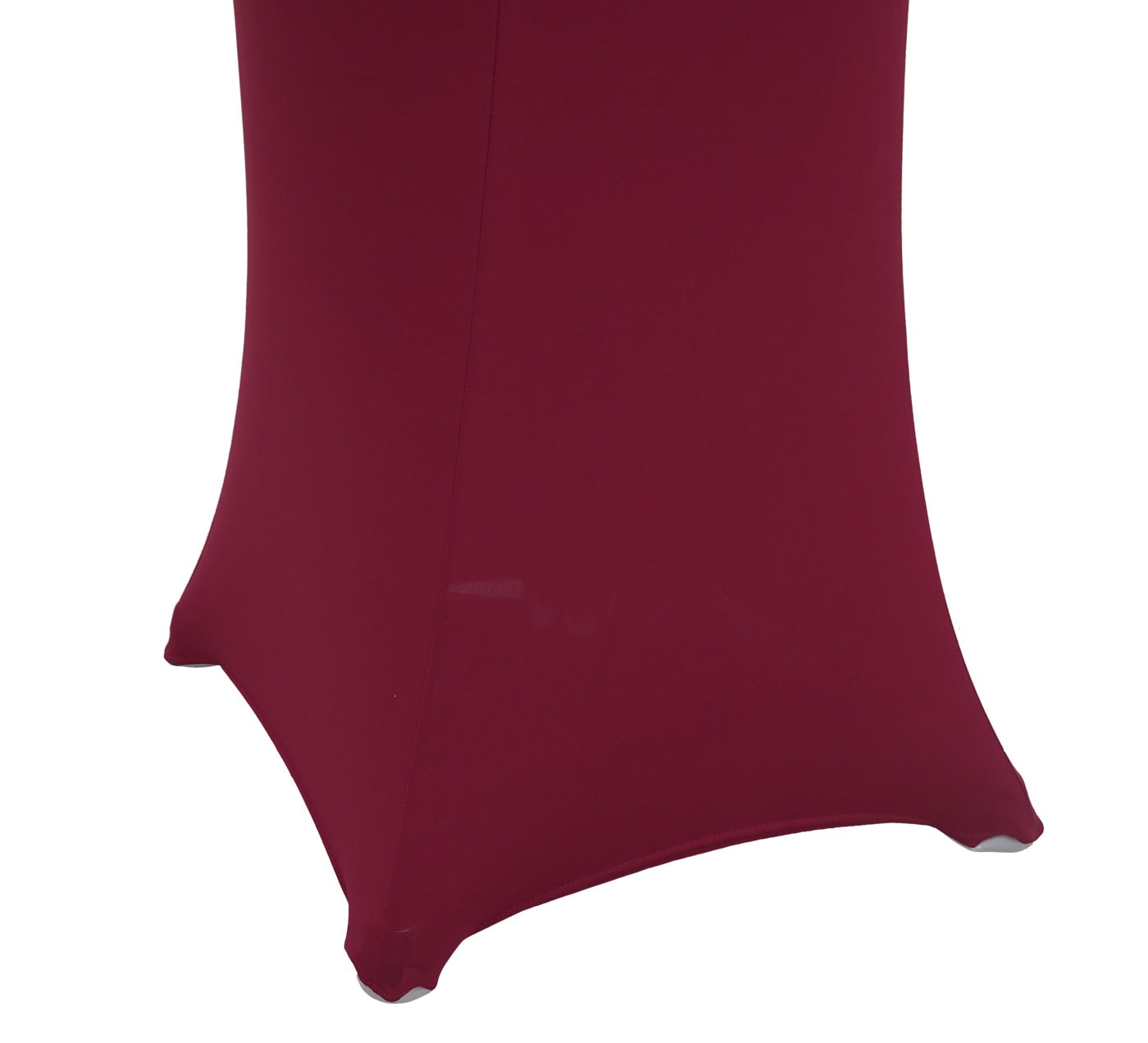 Stehtischhusse MCW-J30, Tischhusse Husse Bezug Überzug, Stretch Ø 60cm ~ bordeaux-rot