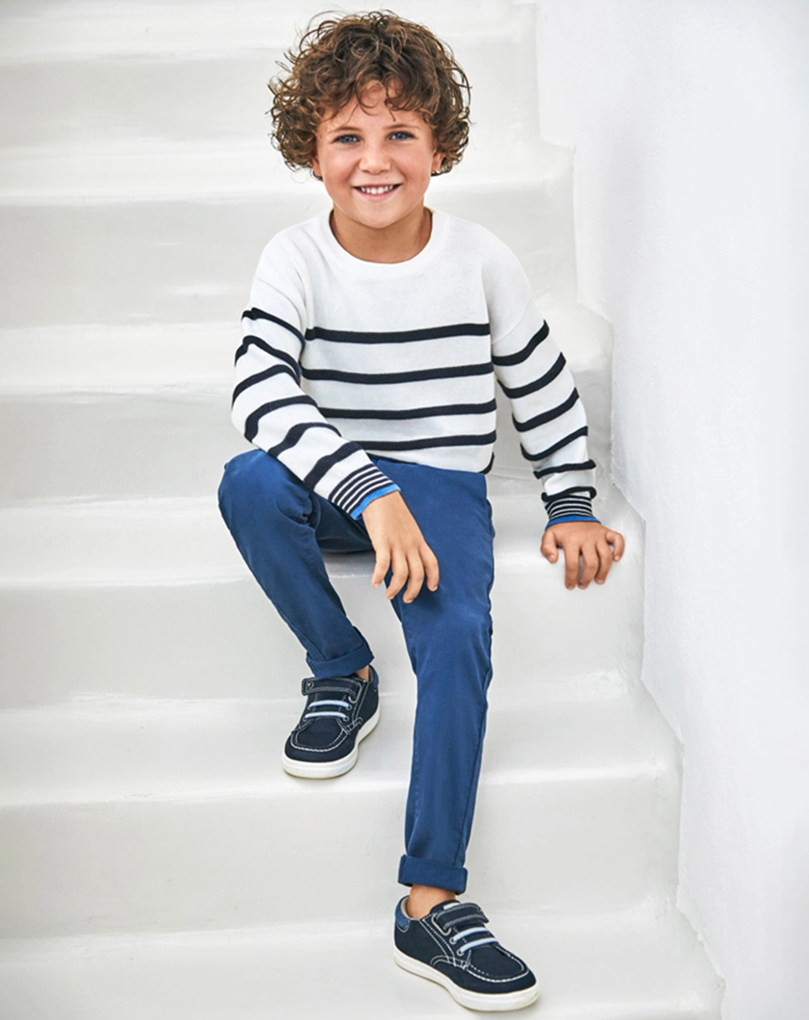 Stoffhose BASIC in cian