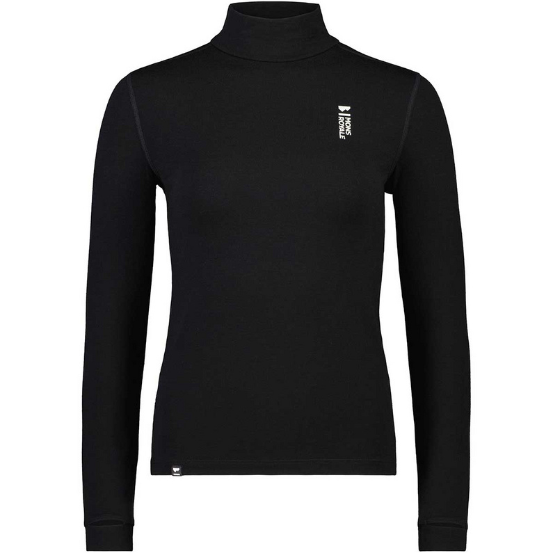 Mons Royale Damen Cascade Merino Flex 200 Mock Neck Longsleeve