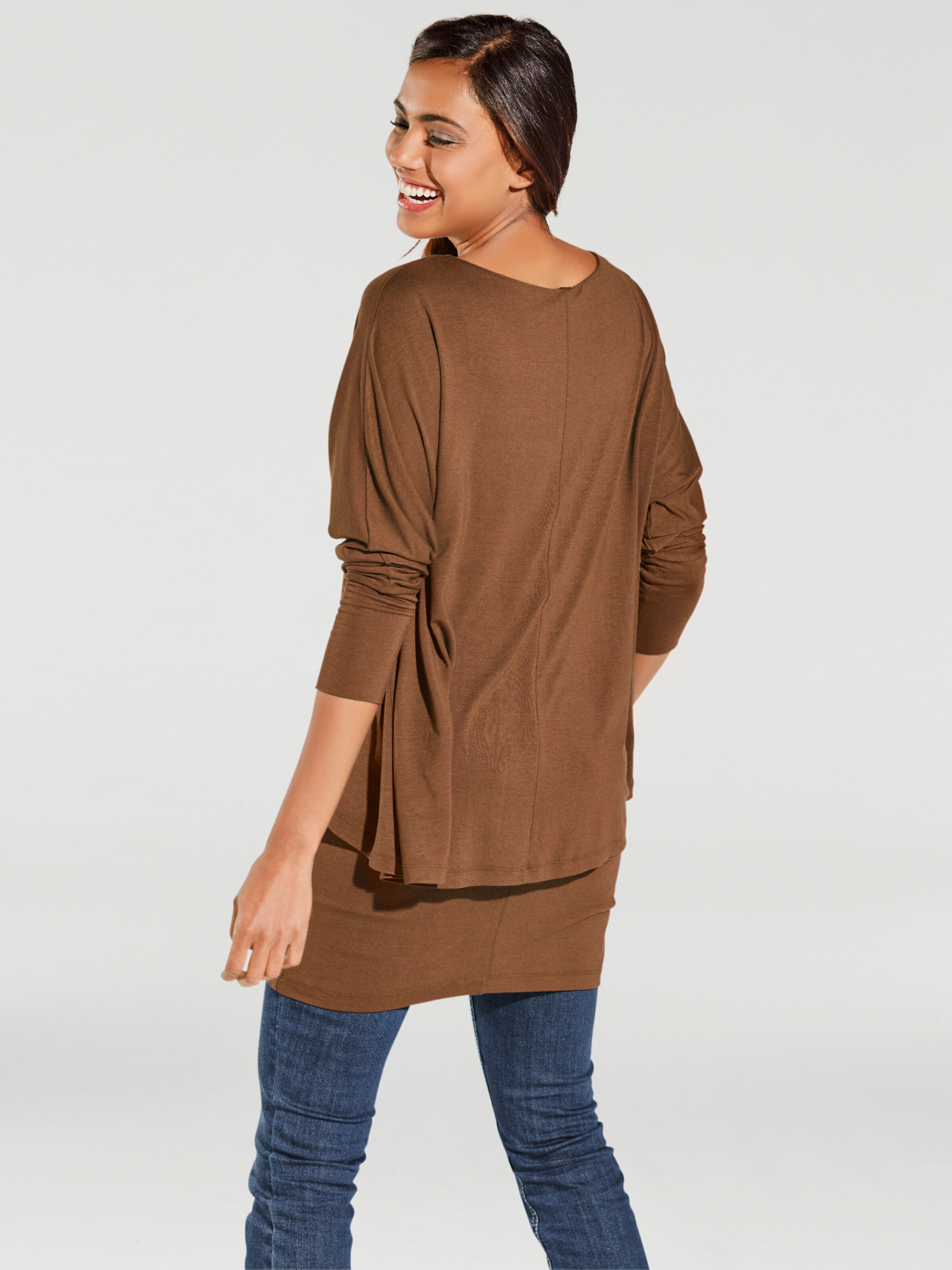 Rundhals-Shirt