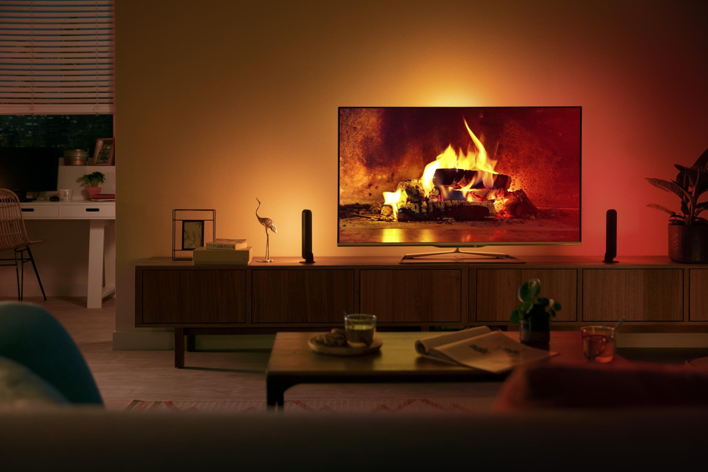 Philips Hue -Play-Lysskinne Udvidelsespakke Sort - White & Color Ambiance