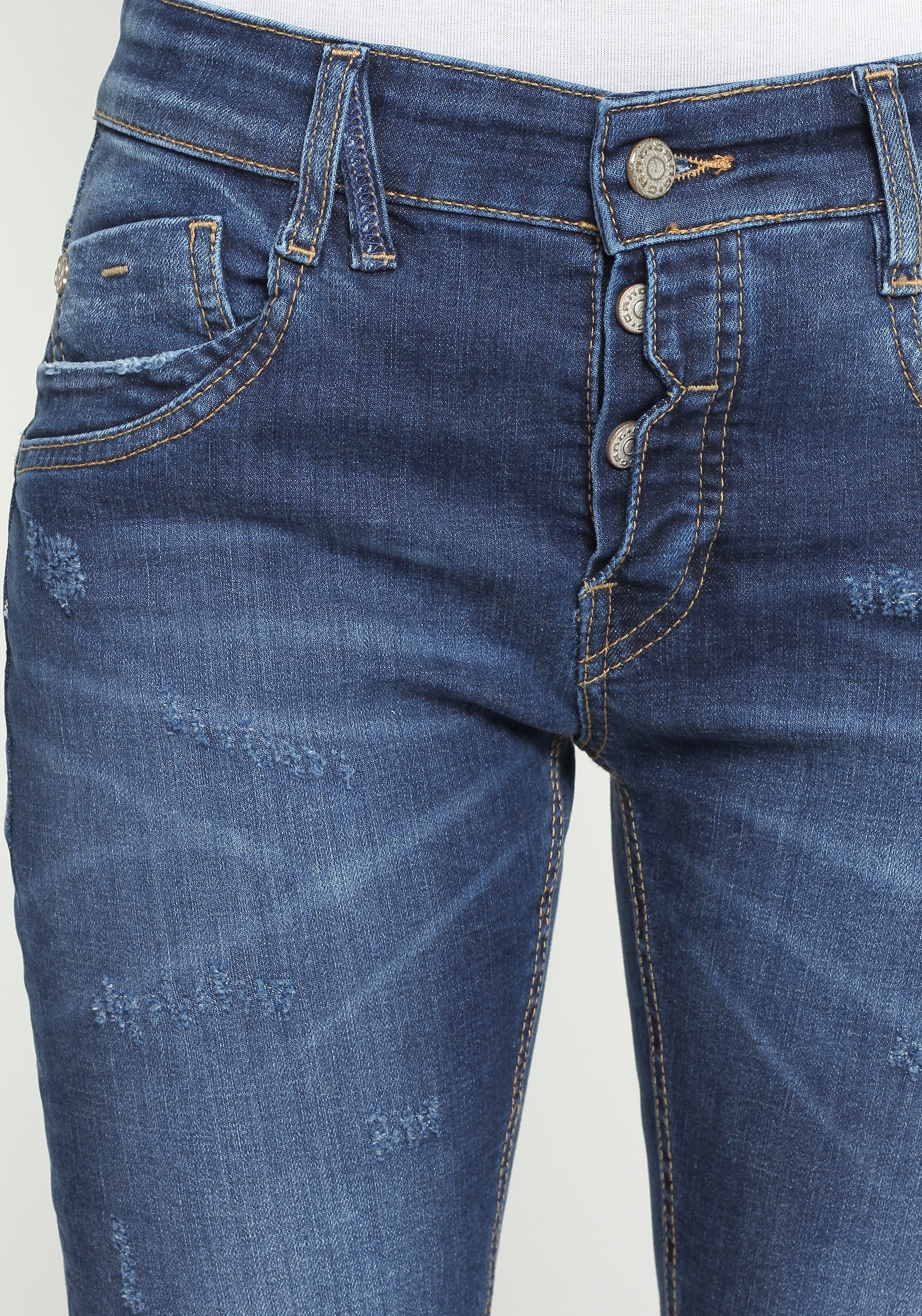 GANG Relax-fit-Jeans »94GERDA«, mit besonderer Struktur