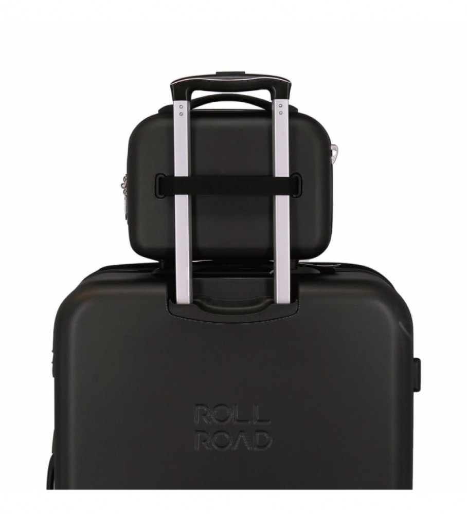Rolo de Engate Necessário ABS Rolo de Engate Índia Adaptável preto -29x21x15cm-