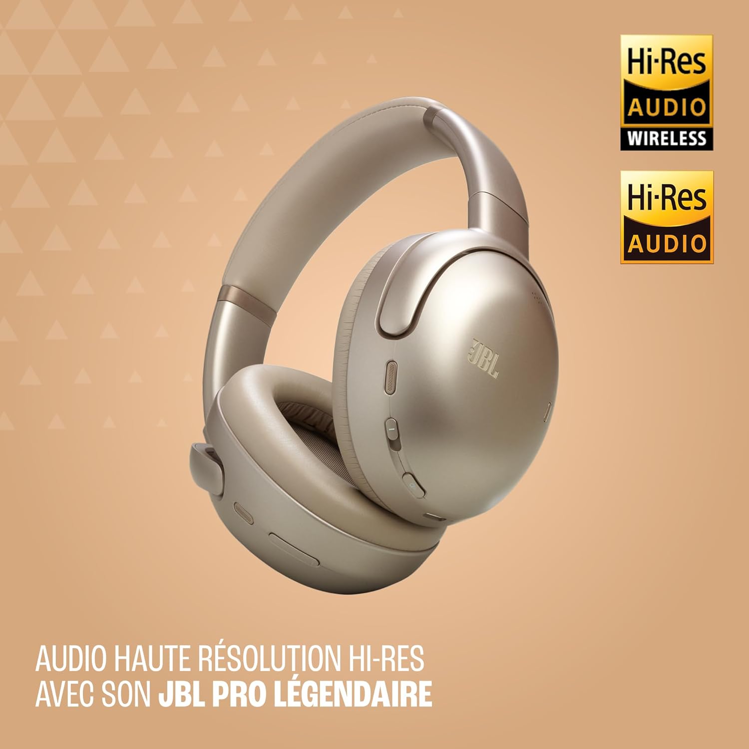 JBL Tour One M3, Casque Bluetooth sans Fil Supra-auriculaire, réduction adaptative du Bruit, 70 h d’autonomie, Confort Optimal, Son Spatial 360, Suivi des mouvements, Compatible USB-C