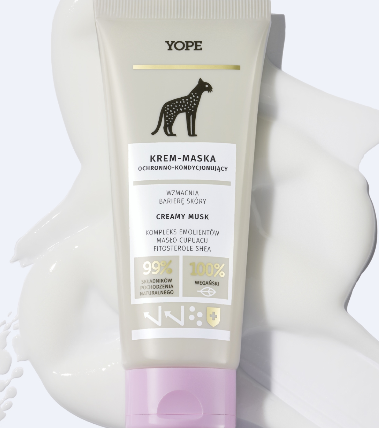 Yope - *Creamy Peach* - Creme reparador para as mãos