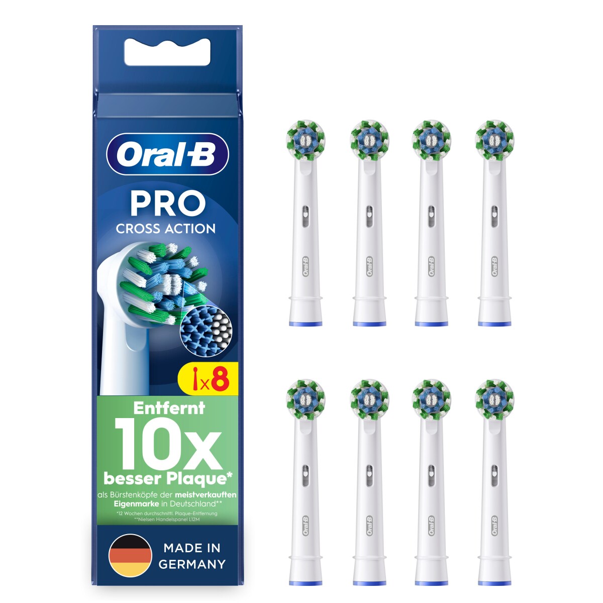 Oral-B EB50RX-8 Pro CrossAction Ersatzbürsten