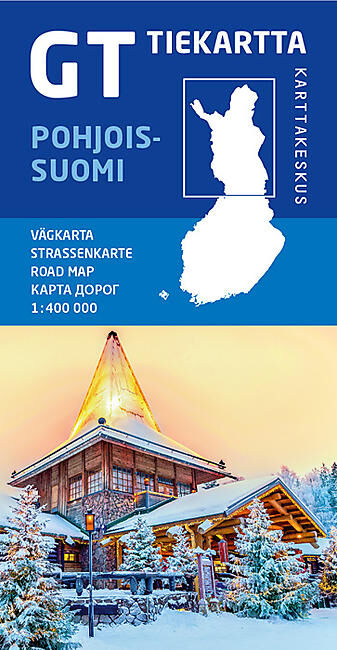 KARTTAKESKUS - POHJOIS SUOMI CYCLO 1 400 000