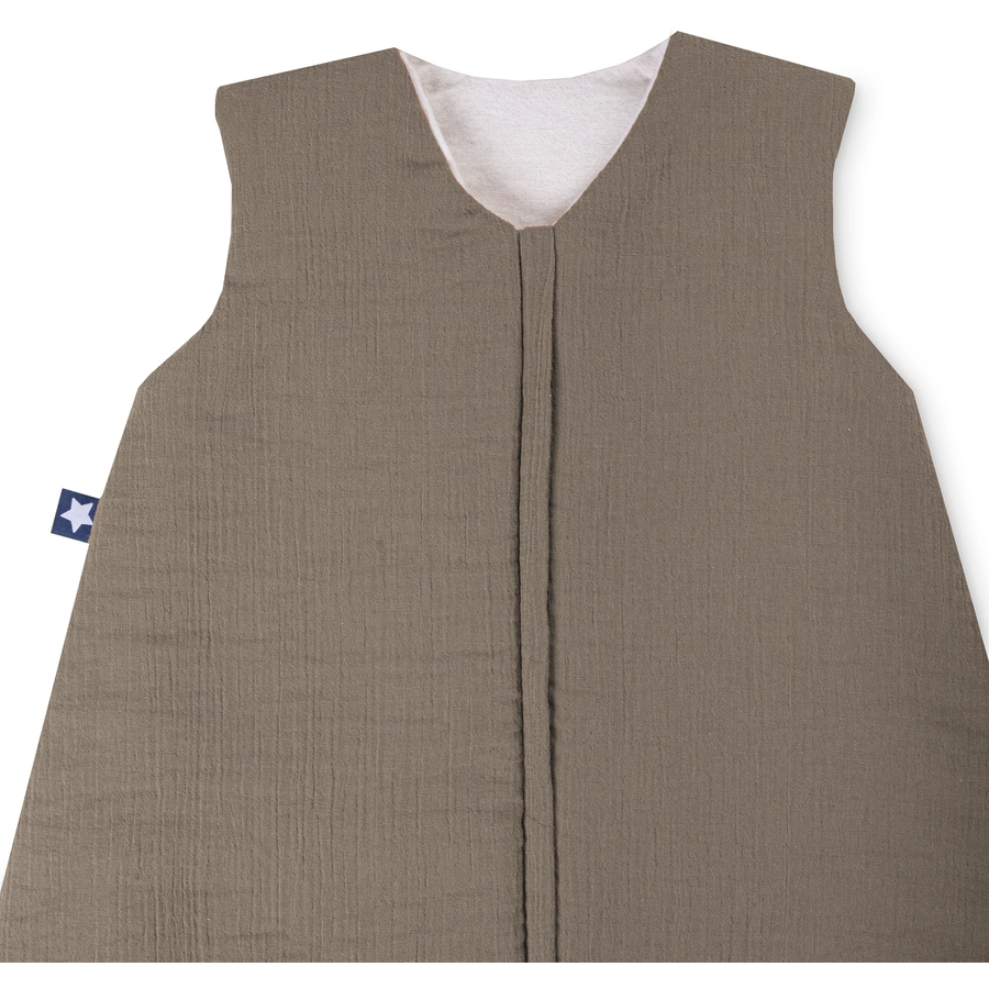 JULIUS ZÖLLNER Jumper Musselin gefüttert nougat
