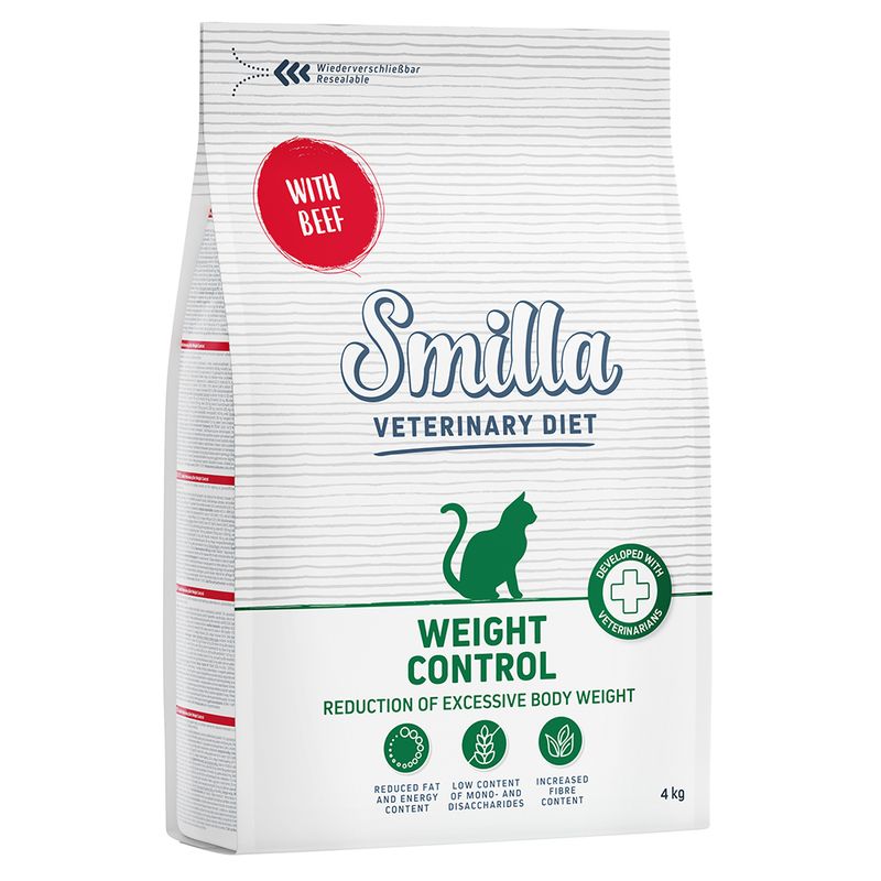 Smilla Veterinary Diet Weight Control bœuf