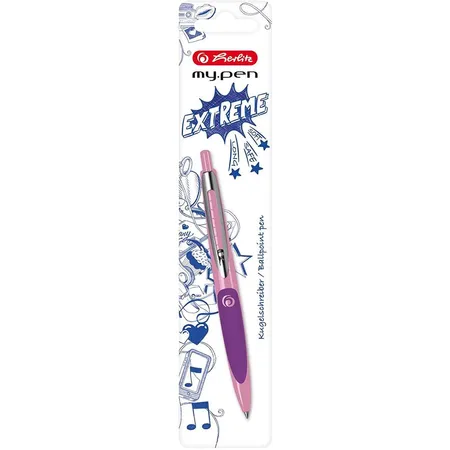 Herlitz Kugelschreiber my.pen lila / rosa