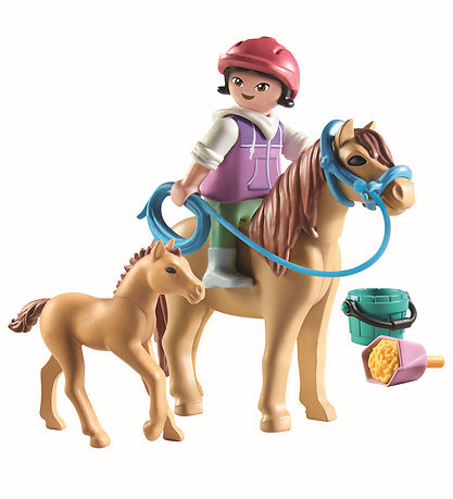 Playmobil Horses Of Waterfall - Barn med Pony og F?l - 71498 - 1