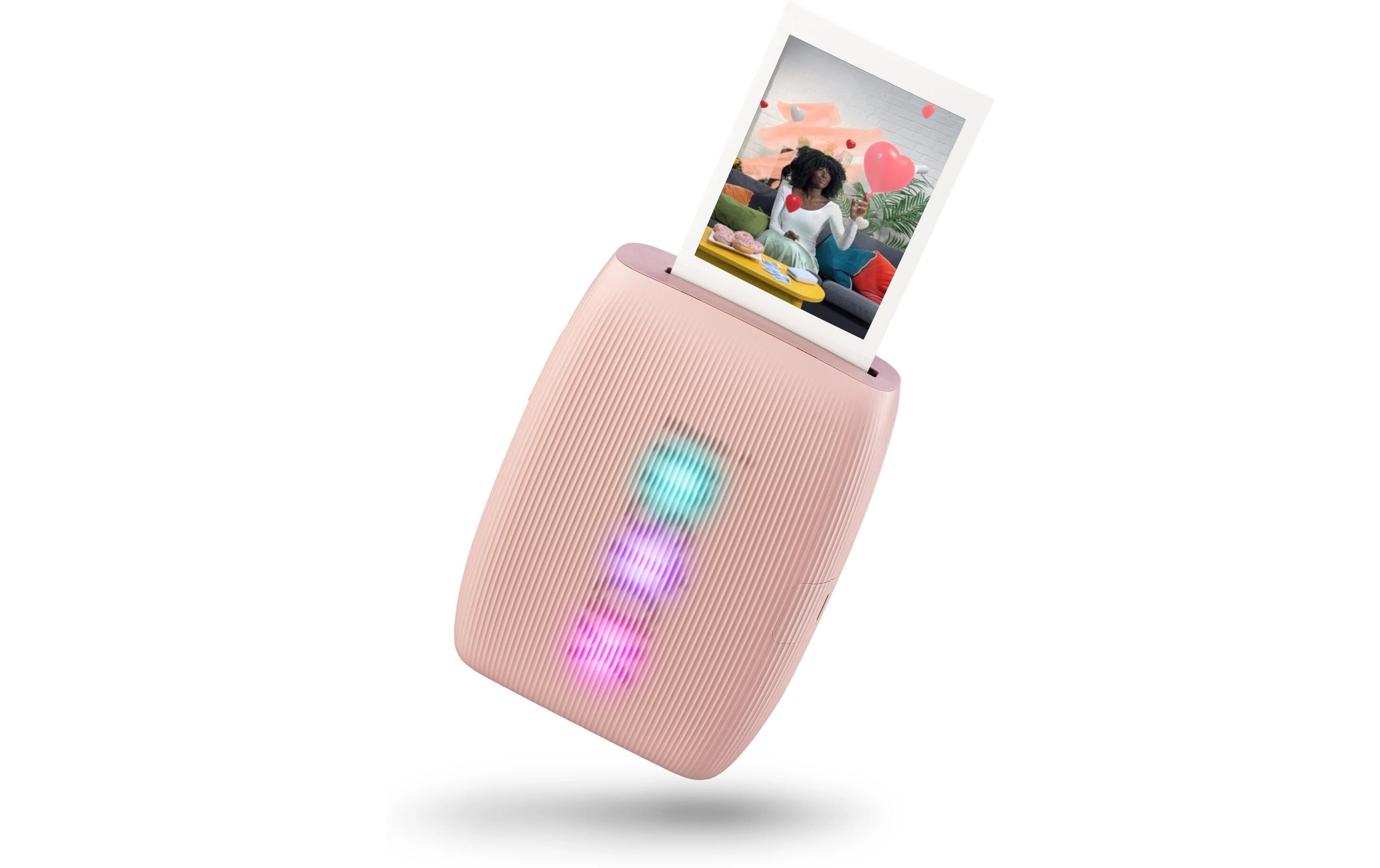 Mobiler Drucker mini Link 3 Pink<br>Smartphone-Drucker