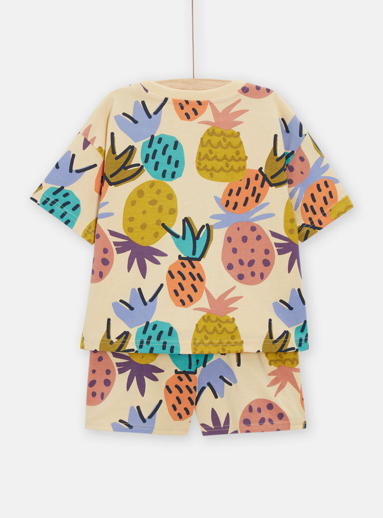 Pyjama mixte imprimé pour enfant