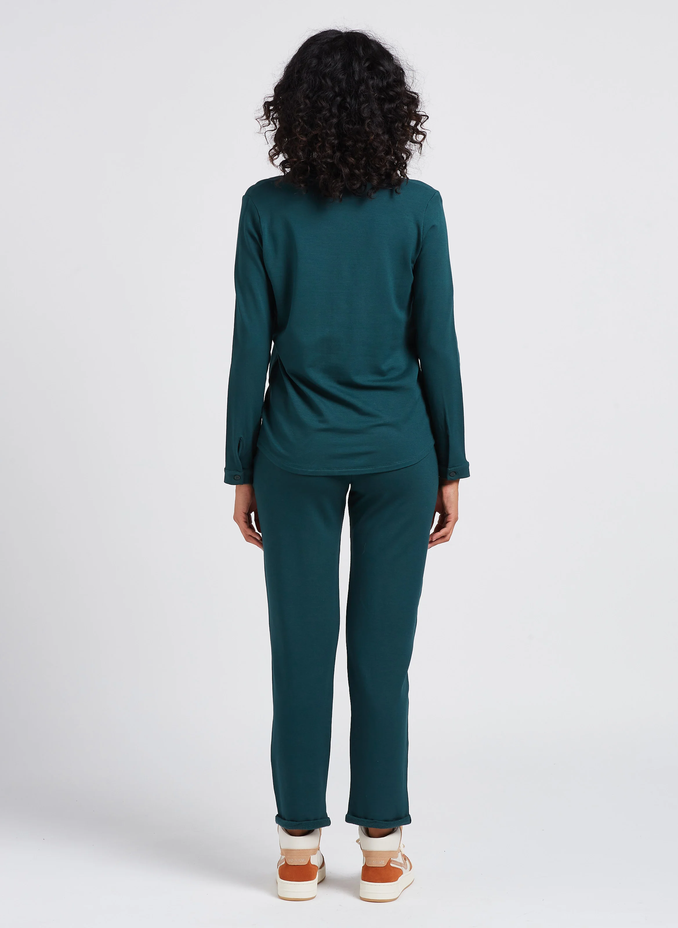 Chemise col classique | Vert