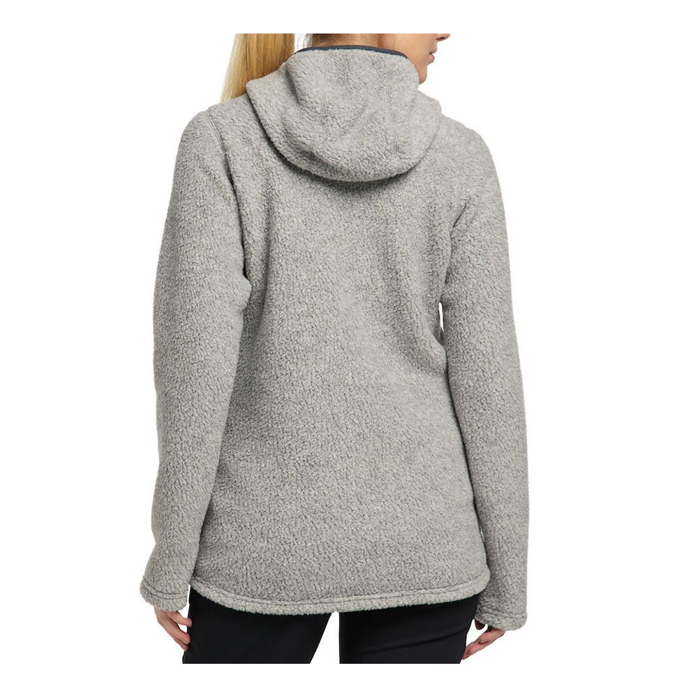 Haglöfs PILE HOOD - Polaire Femme grey melange