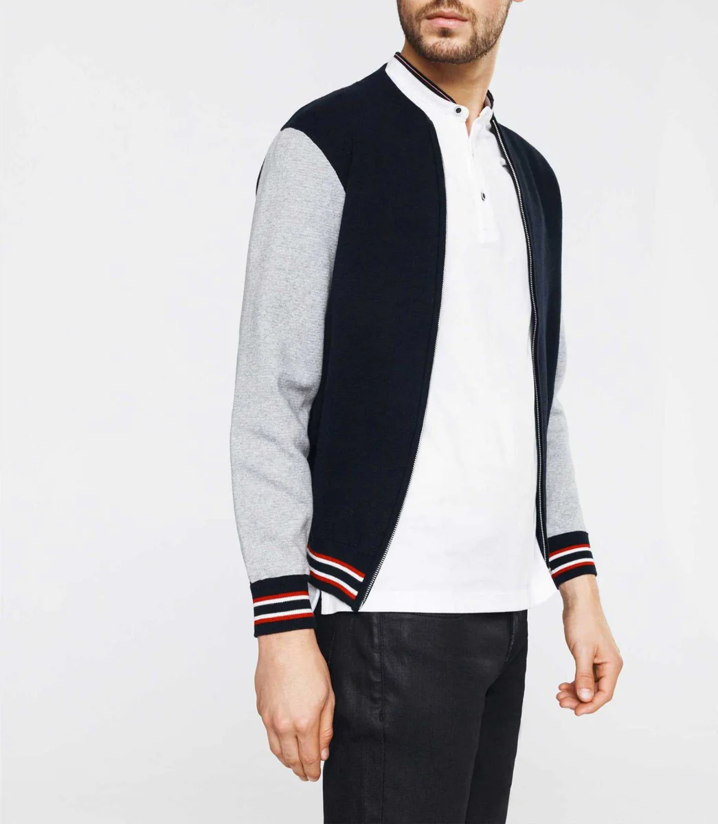 Gilet pull zippé campus 