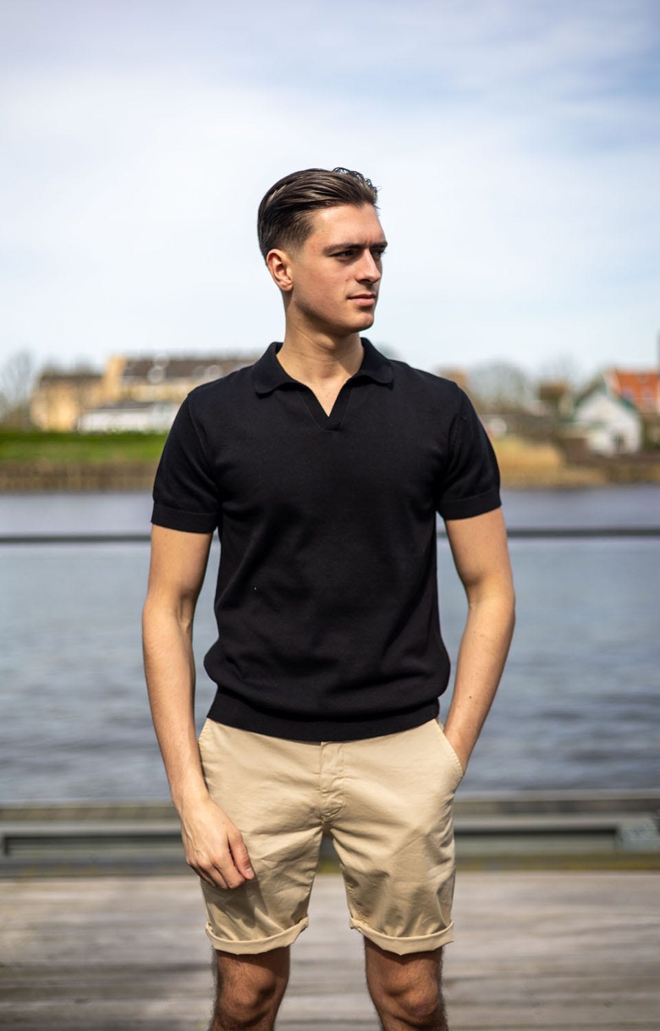 be:at:  Gregor Knit Polo