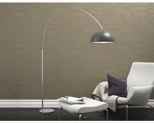 Vliesbehang 150001 Wallton steenlook wit