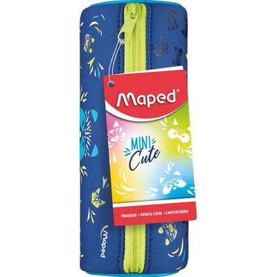 Maped Mini Cute - Trousse vide 1 compartiment - bleu