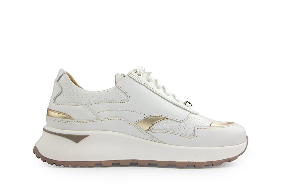 Footnotes Sneaker Saar Offwhite Gold H