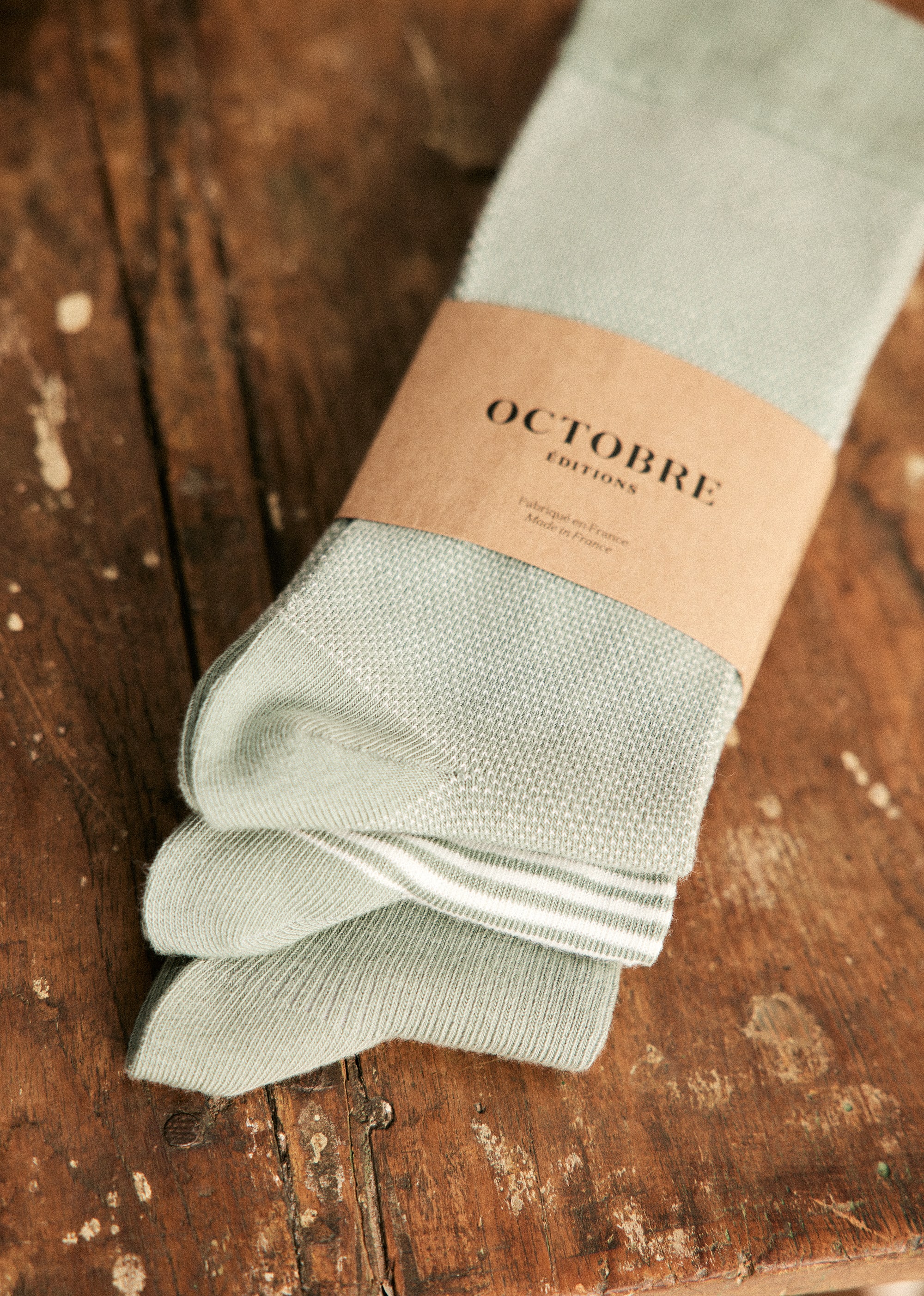 Chaussettes Pack Kitts - Vert Sauge - POUR LUI 5906571