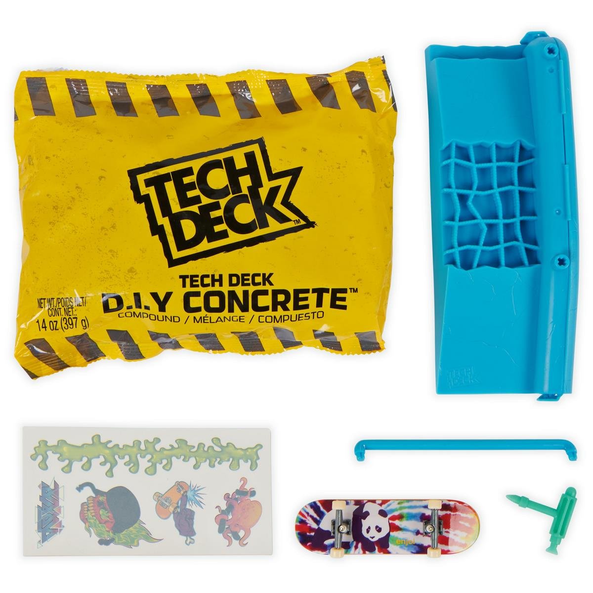 Coffret beton Tech Deck DIY