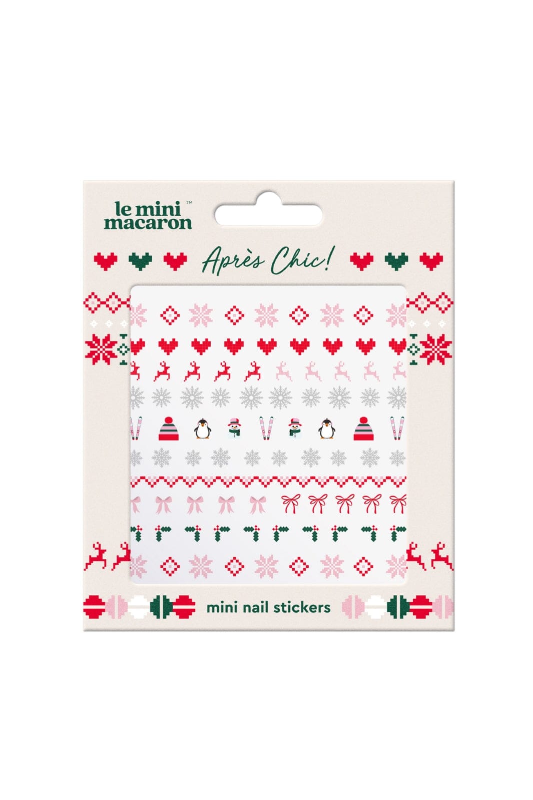 Le Mini Macaron Mini Nail Stickers apres chic