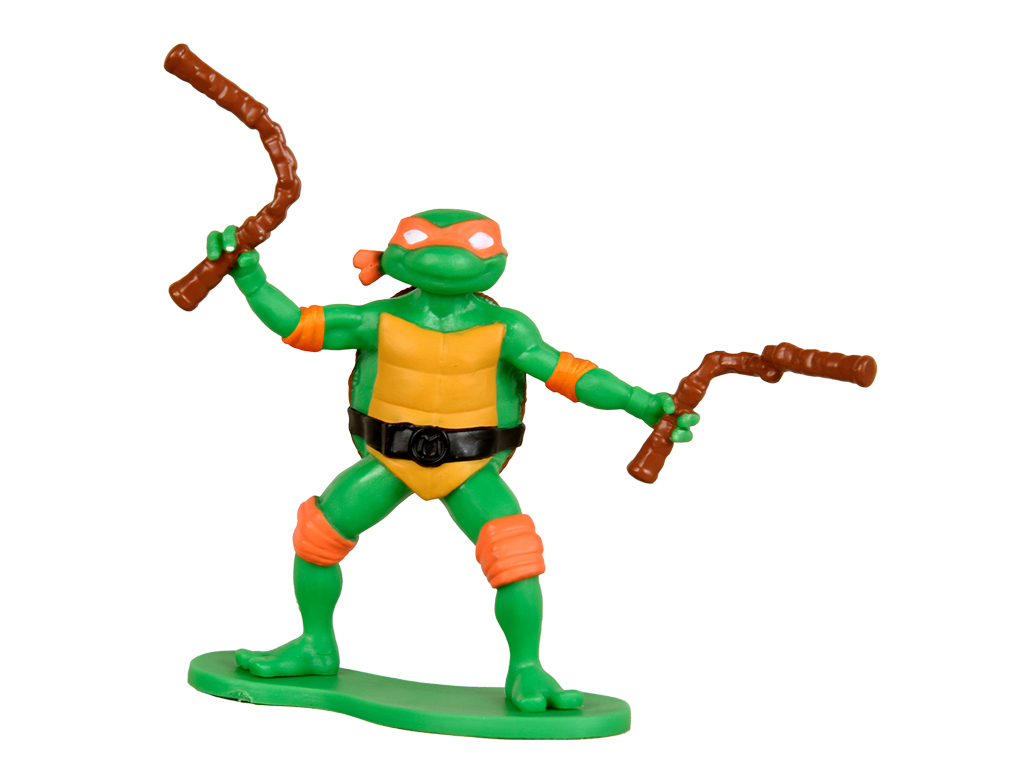 MINI FIGURA TARTARUGAS NINJA MODELOS SORTIDOS