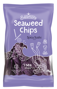 Seamore Seaweed Chips Spicy Sushi 135GR