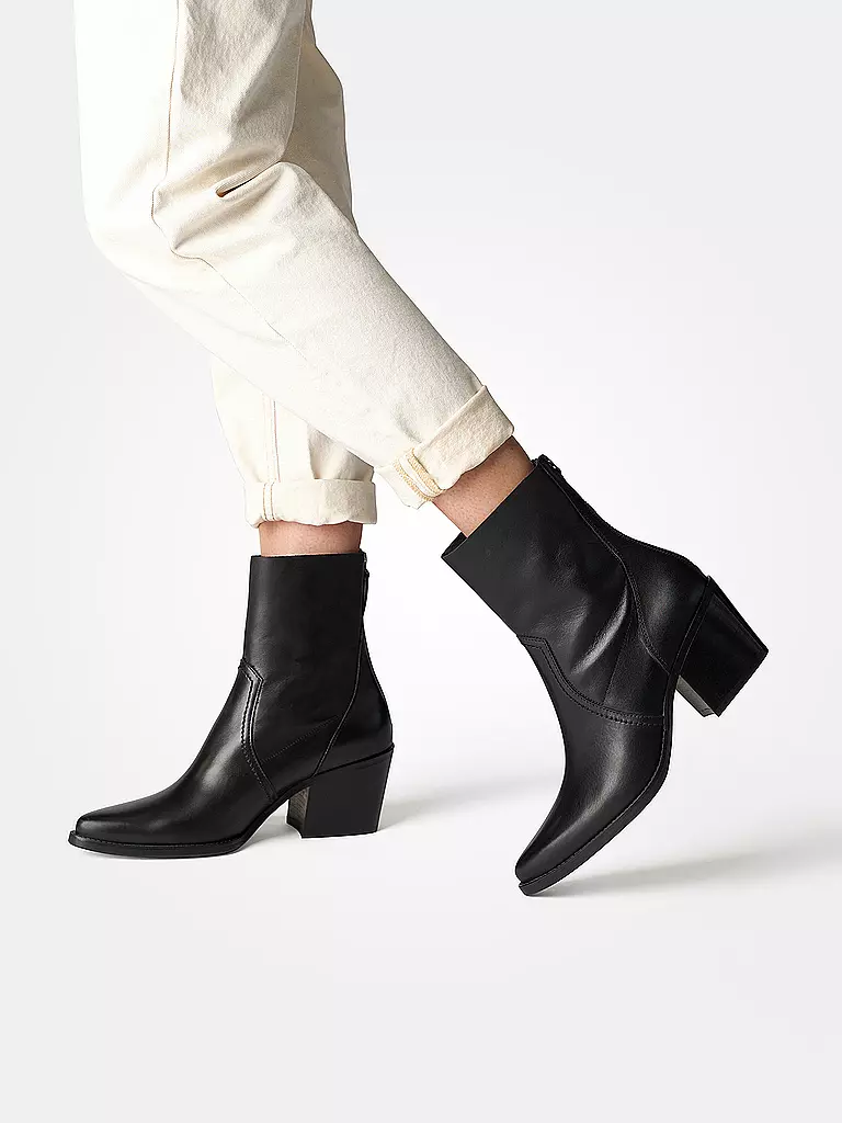 PAUL GREEN Stiefelette schwarz