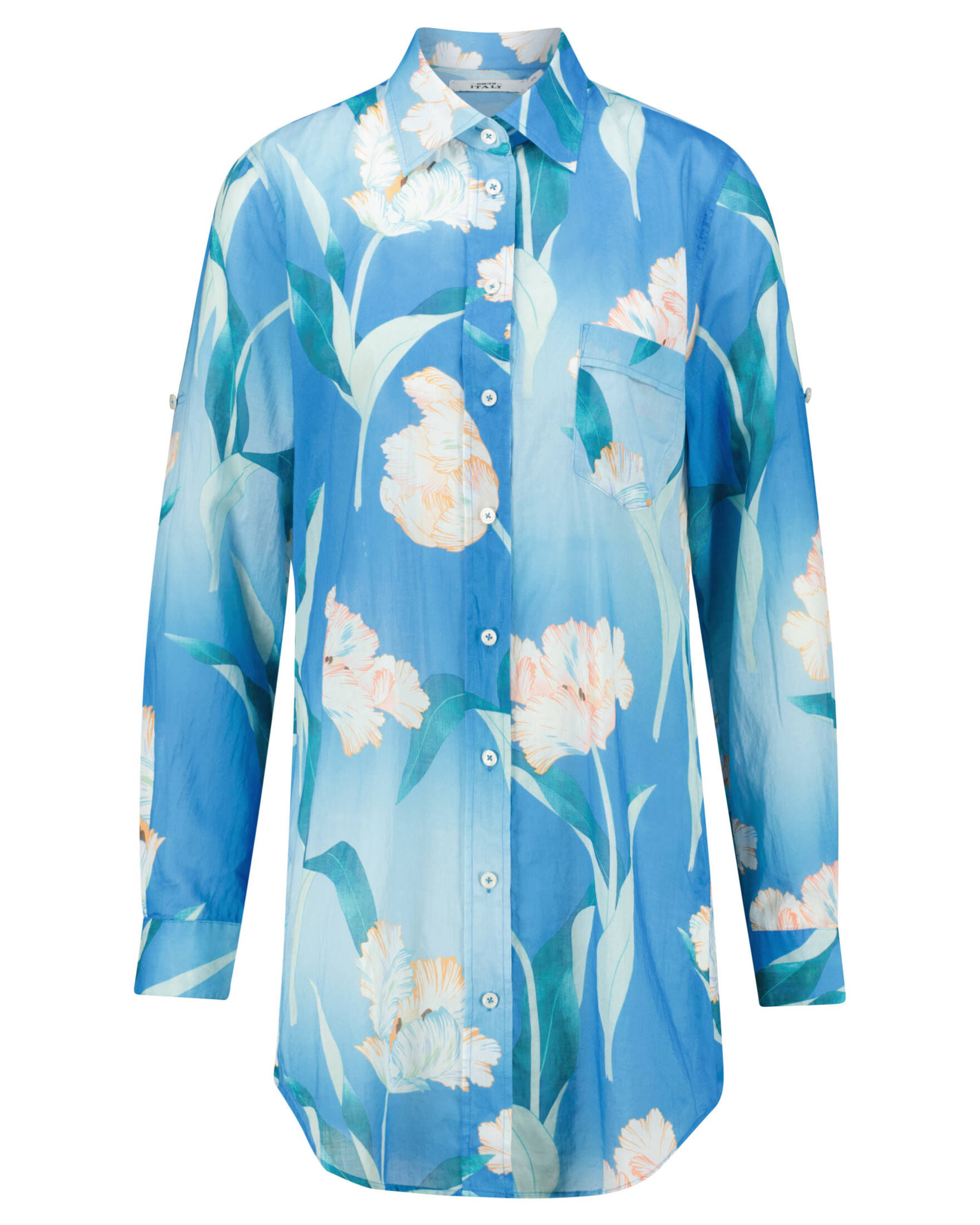 0039 Italy| Damen Langbluse TAYA aus Baumwolle