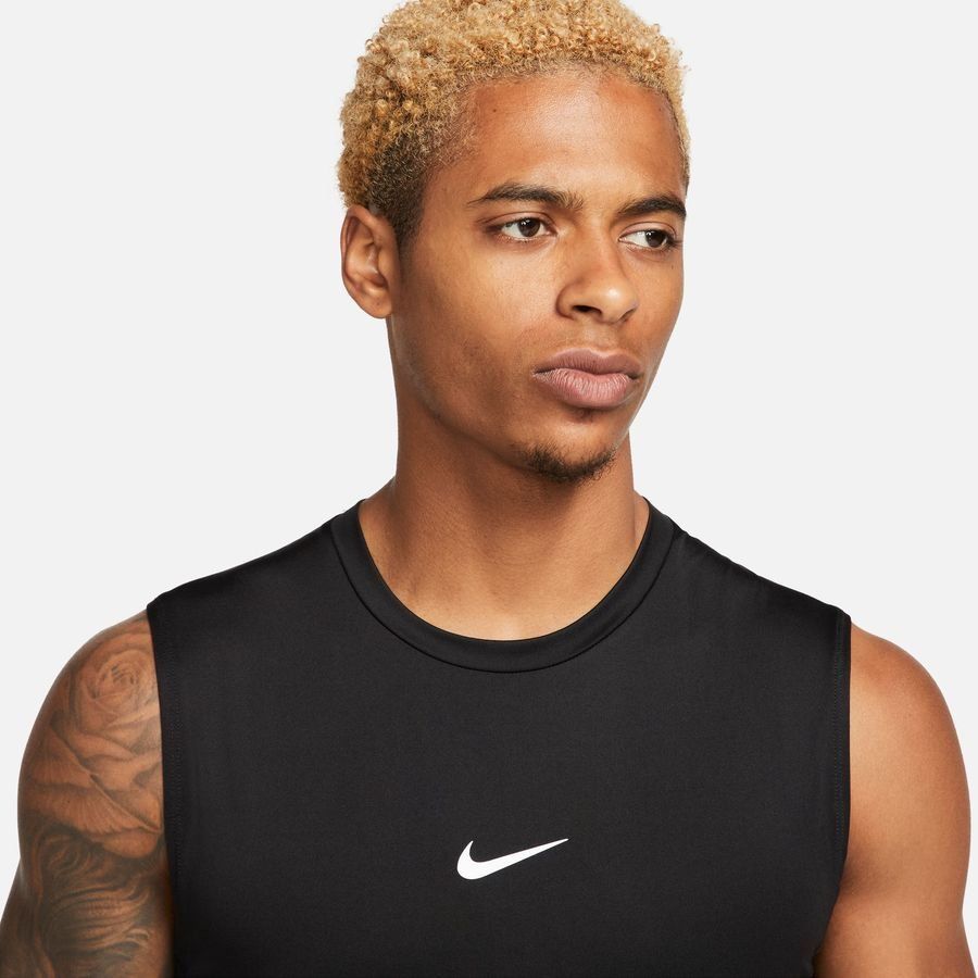 Nike Pro Débardeur Dri-FIT - Noir/Blanc