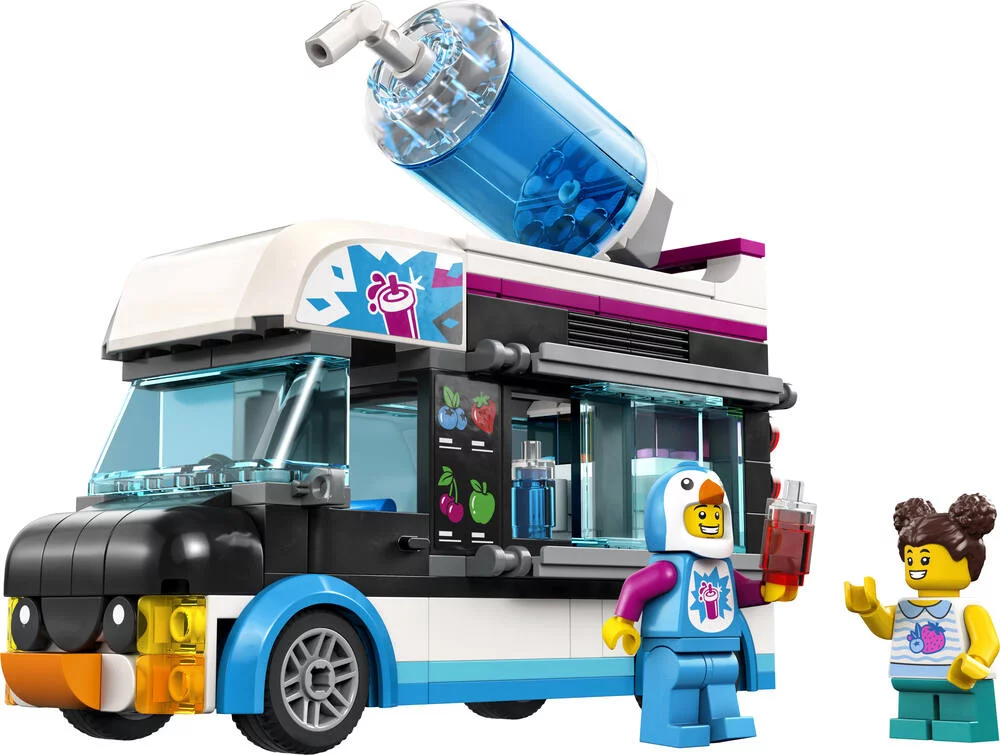 LEGO®CITY 60384 - LE CAMION A GRANITES DU PINGOUIN