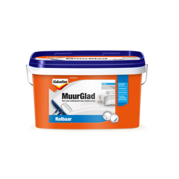 Alabastine MuurGlad rolbaar 2,5 liter