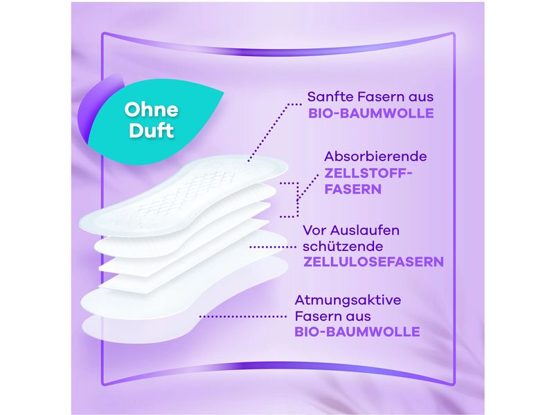 Always Slipeinlage Daily Fresh Fasern Gigapack 42 Stück Slipeinlagen ohne Duft für bis zu 12 Stunden Schutz