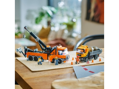 LEGO Zware sleepwagen met kraan (60467)