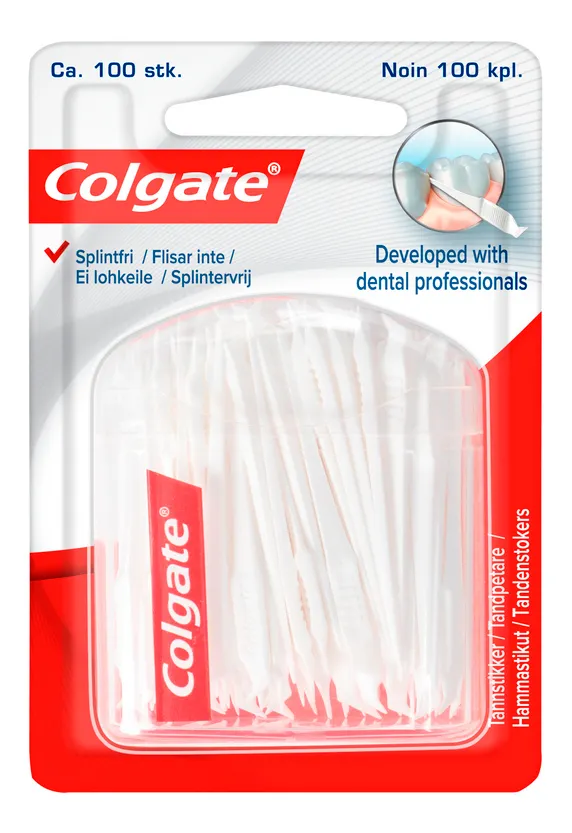 Colgate Plast Tandstikker - 100 stk.