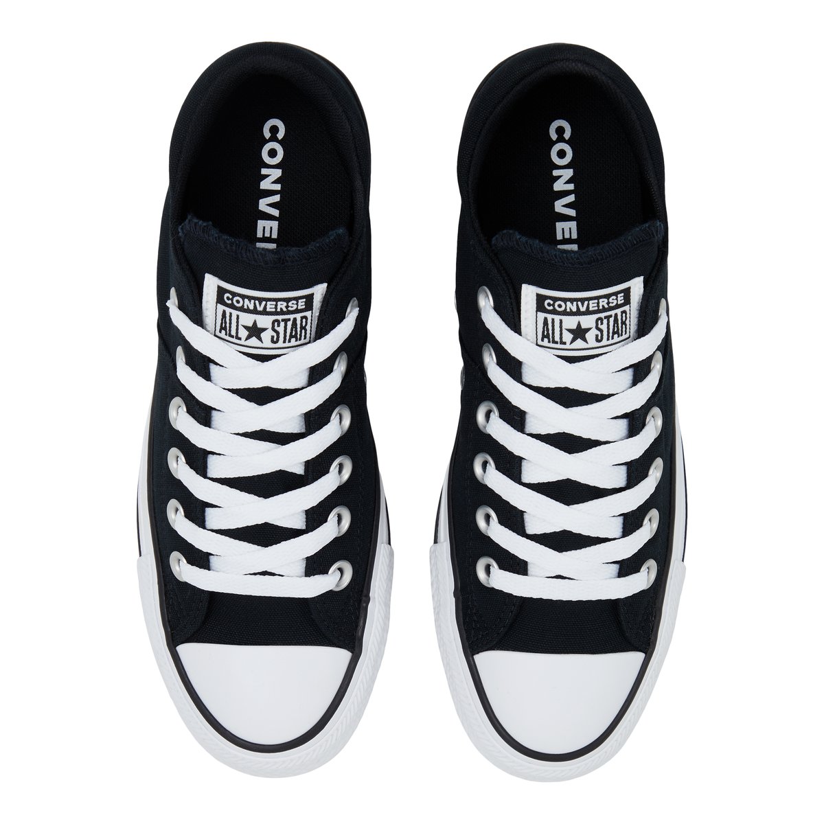 CONVERSE-Ct madison-l-Baskets - Talon plat - Noir/Blanc