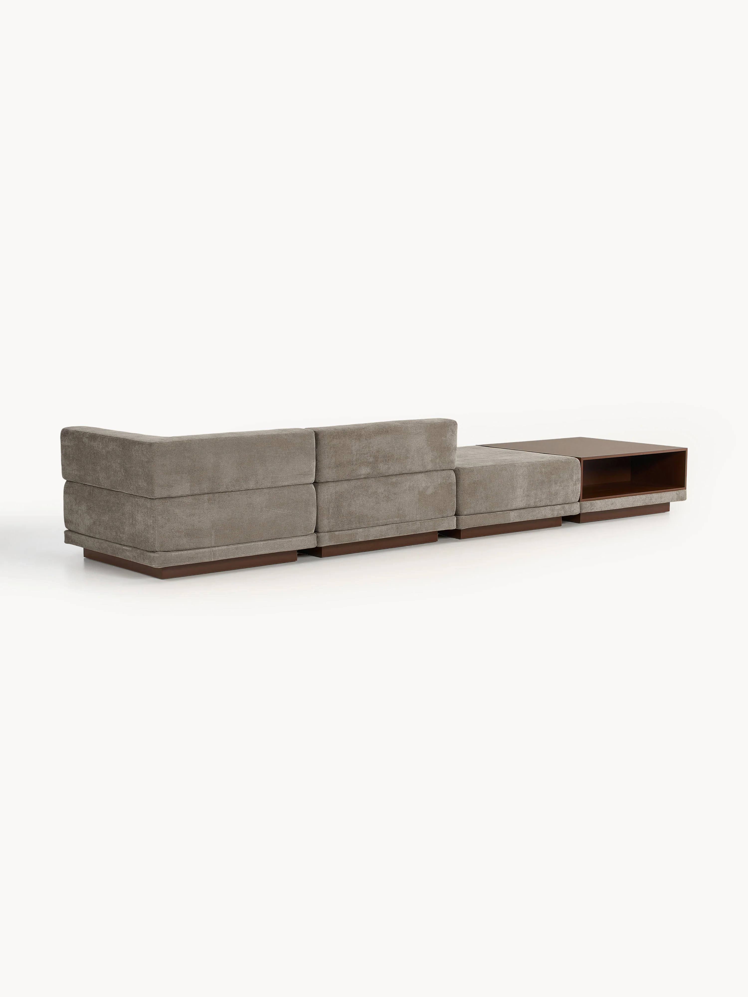Modulaire bank Colin (4-zits) met salontafel & ottoman