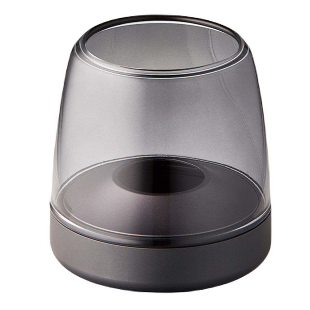 Kooduu Bougeoir Glow 10  gris - 9x9xx9 cm